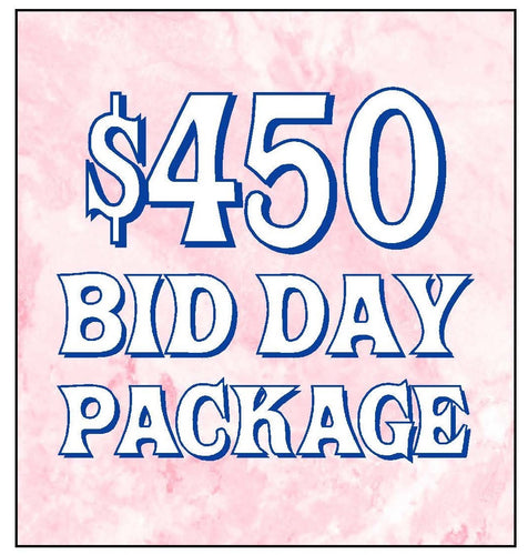$450 Bid Day Package