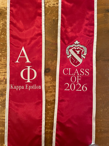 Alpha Phi - UGA 2026 Stoles
