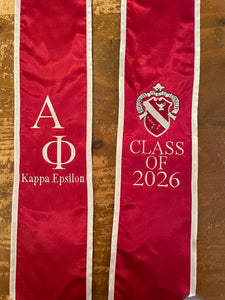 Alpha Phi - UGA 2026 Stoles