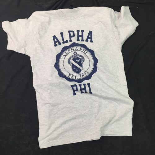 *SALE* Alpha Phi IVY LEAGUE Crest T-Shirt